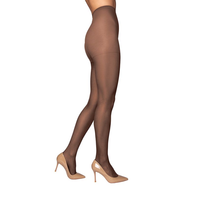 Fashion, accesorii si bijuterii - Femei - Lenjerie si pijamale femei - Sosete si ciorapi femei - Dres Lycra 20 Den Ioana, Castaniu, XXL - Infinity.ro