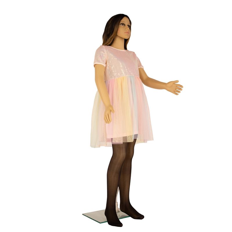 Fashion, accesorii si bijuterii - Copii - Lenjerie si pijamale copii - Sosete si dresuri copii - Dres Copii Lycra 20 Den Iolanda, Negru, 11-13 ani - Infinity.ro