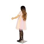 Fashion, accesorii si bijuterii - Copii - Lenjerie si pijamale copii - Sosete si dresuri copii - Dres Copii Lycra 20 Den cu model Bianca, Negru, 6-9 ani - Infinity.ro