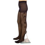 Fashion, accesorii si bijuterii - Copii - Lenjerie si pijamale copii - Sosete si dresuri copii - Dres Copii Lycra 20 Den cu model Bianca, Negru, 6-9 ani - Infinity.ro