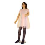 Fashion, accesorii si bijuterii - Copii - Lenjerie si pijamale copii - Sosete si dresuri copii - Dres Copii Lycra 20 Den cu model Serena, Bleumarin, 6-9 ani - Infinity.ro