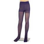 Fashion, accesorii si bijuterii - Copii - Lenjerie si pijamale copii - Sosete si dresuri copii - Dres Copii Microfibre 40 Den cu model Amalia, Bleumarin, 11-13 ani - Infinity.ro