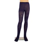 Fashion, accesorii si bijuterii - Copii - Lenjerie si pijamale copii - Sosete si dresuri copii - Dres Copii Microfibre 40 Den cu model Miruna, Bleumarin, 11-13 ani - Infinity.ro