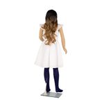 Fashion, accesorii si bijuterii - Copii - Lenjerie si pijamale copii - Sosete si dresuri copii - Dres Copii Lycra 40 Den cu model Clarissa, Bleumarin, 11-13 ani - Infinity.ro