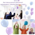 Casa si Gradina - Decoratiuni - Decoratiuni petrecere - Baloane - Set decoratiuni petrecere aniversara, TrendiShop , model decor marin, balon cu scoici, balon cu stea cu patru colturi - Infinity.ro