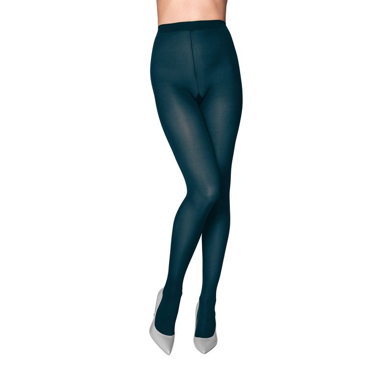 Fashion, accesorii si bijuterii - Femei - Lenjerie si pijamale femei - Sosete si ciorapi femei - Dres Microfibre 70 Den Alexia, Turquoise, XXL - Infinity.ro