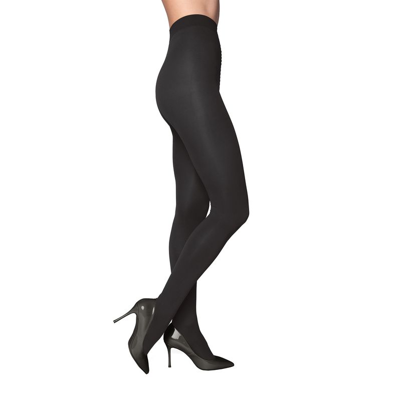 Fashion, accesorii si bijuterii - Femei - Lenjerie si pijamale femei - Sosete si ciorapi femei - Dres Microfibre 100 Den Diana, Negru, XXL - Infinity.ro