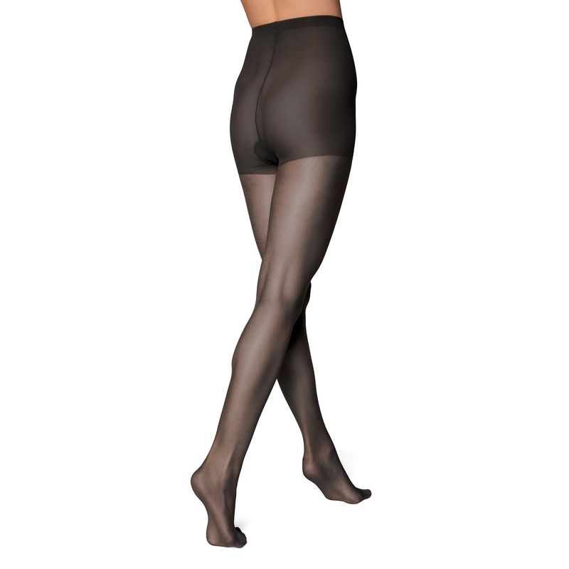Fashion, accesorii si bijuterii - Femei - Lenjerie si pijamale femei - Sosete si ciorapi femei - Dres Lycra 15 Den Elodia, Negru, XXL - Infinity.ro