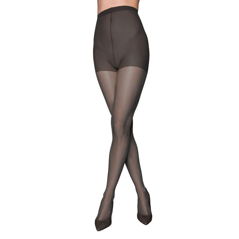 Fashion, accesorii si bijuterii - Femei - Lenjerie si pijamale femei - Sosete si ciorapi femei - Dres Lycra 15 Den Elodia, Negru, XXL - Infinity.ro