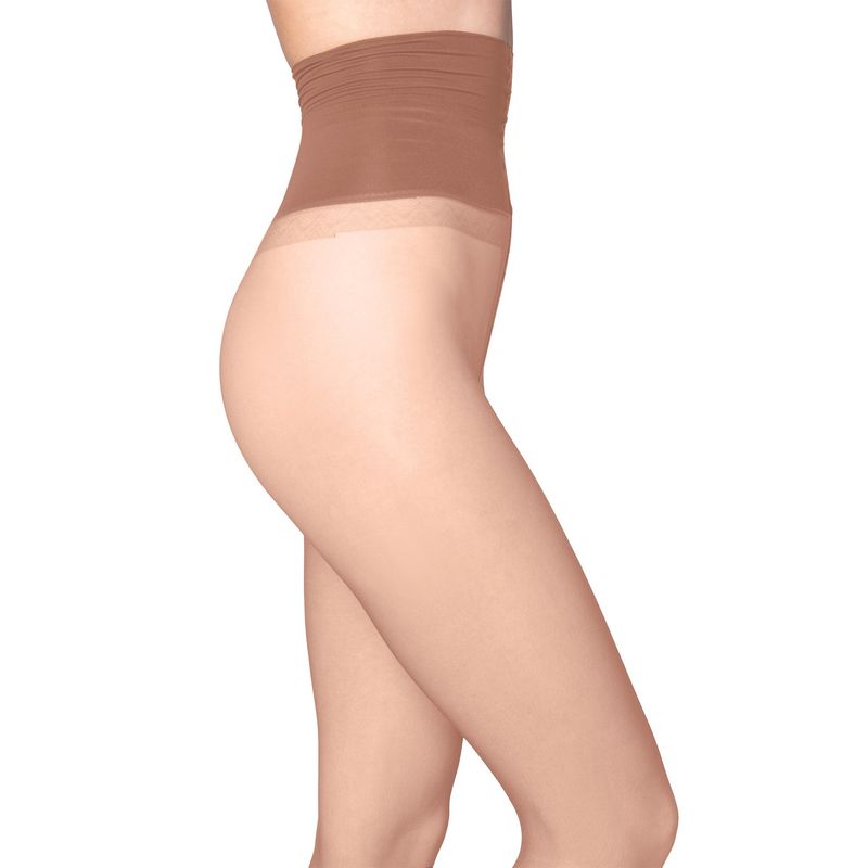 Fashion, accesorii si bijuterii - Femei - Lenjerie si pijamale femei - Sosete si ciorapi femei - Dres FIT CONTROL 15 Den, Gazelle, XL - Infinity.ro