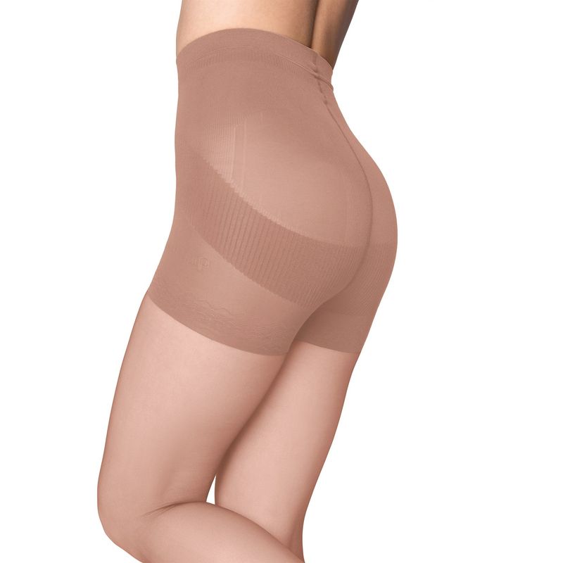 Fashion, accesorii si bijuterii - Femei - Lenjerie si pijamale femei - Sosete si ciorapi femei - Dres Modelator Press-up 140/20 DEN, Gazelle, XXL - Infinity.ro