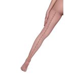 Fashion, accesorii si bijuterii - Femei - Lenjerie si pijamale femei - Sosete si ciorapi femei - Dres Lycra cu Flori Viorica, Gazelle, XL - Infinity.ro