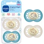 Jucarii, Copii si Bebe - Hrana si alaptare - Biberoane, suzete si accesorii hranire - Suzete si accesorii - Set 2 Suzete, MAM, Silicon, Pentru 6-16 Luni, Multicolor - Infinity.ro