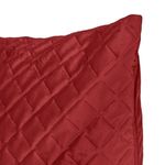 Casa si Gradina - Textile si covoare - Lenjerii de pat - Fete de perna - Fata de Perna Decorativa de Iarna Bordo Velvet cu Model Romburi 45x43cm - Infinity.ro