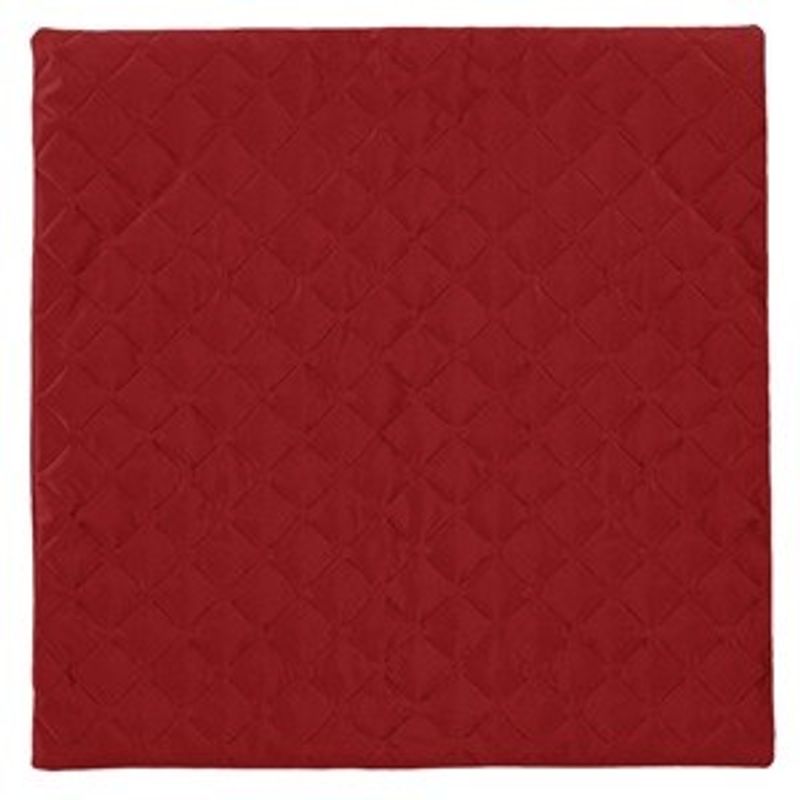 Casa si Gradina - Textile si covoare - Lenjerii de pat - Fete de perna - Fata de Perna Decorativa de Iarna Bordo Velvet cu Model Romburi 45x43cm - Infinity.ro