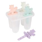 Casa si Gradina - Bucatarie si vesela - Accesorii bar - Forme cuburi de gheata - Forme pentru inghetata si granita, Set 4 buc, Pastel, Unicorn - Infinity.ro
