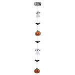 Casa si Gradina - Decoratiuni - Decoratiuni petrecere - Bannere si ghirlande decorative - Ghirlanda decorativa de Halloween cu dovleci, fantome si paianjeni, 2m - Infinity.ro