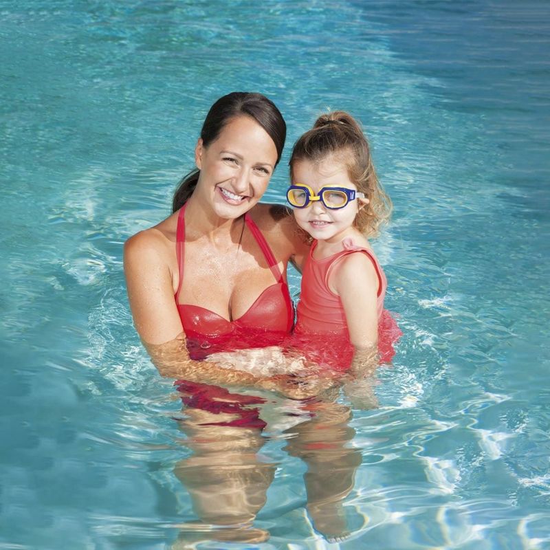 Jucarii, Copii si Bebe - Jucarii si jocuri - Jucarii de exterior - Colaci, ochelari si accesorii inot copii - Ochelari de înot pentru copii 7+ ani, Multicolori, Silicon - Infinity.ro