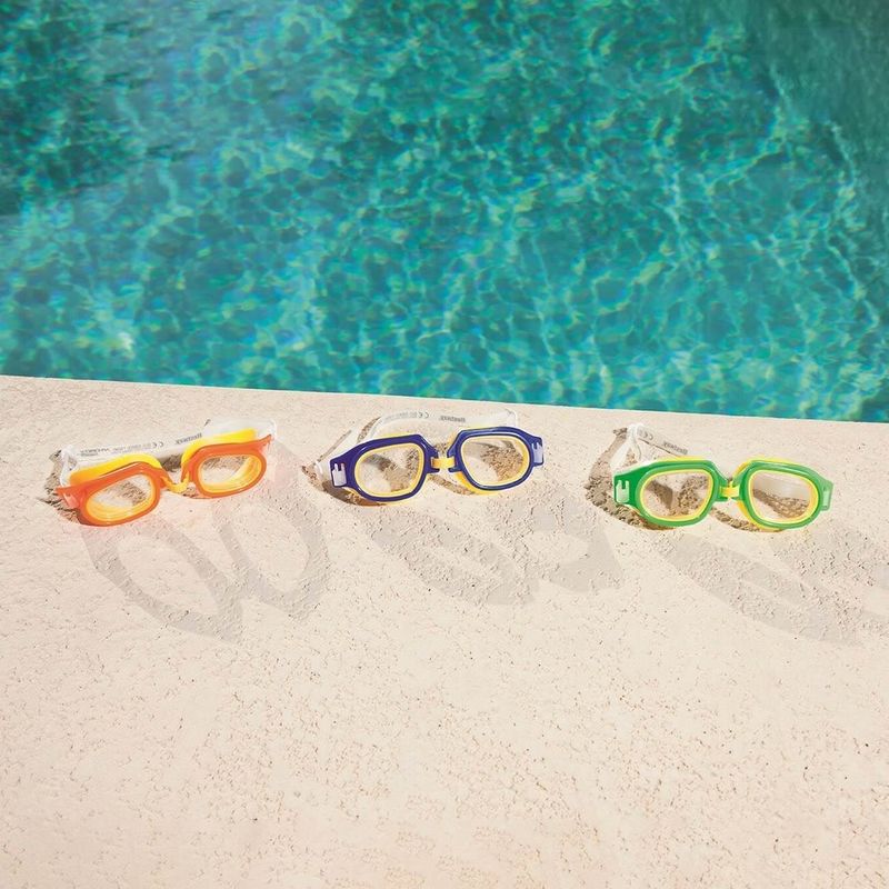 Jucarii, Copii si Bebe - Jucarii si jocuri - Jucarii de exterior - Colaci, ochelari si accesorii inot copii - Ochelari de înot pentru copii 7+ ani, Multicolori, Silicon - Infinity.ro