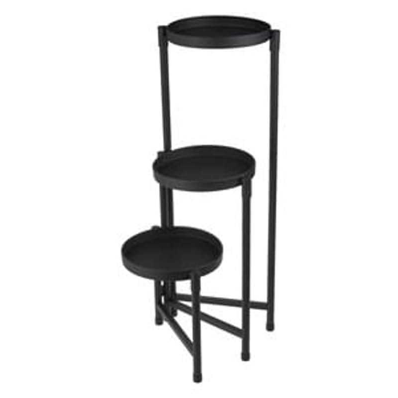 Casa si Gradina - Gradinarit si plante - Plante si ghivece - Ghivece si suporturi - Suport Metalic Modern cu 3 Nivele pentru Ghivece de Flori - Infinity.ro