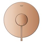 Casa si Gradina - Sanitare - Cazi si cabine de dus - Coloane si seturi de dus - Unitate comanda Grohe 24057DA1, Essence, 1 functie, necesita valva, lucios, cupru - Infinity.ro