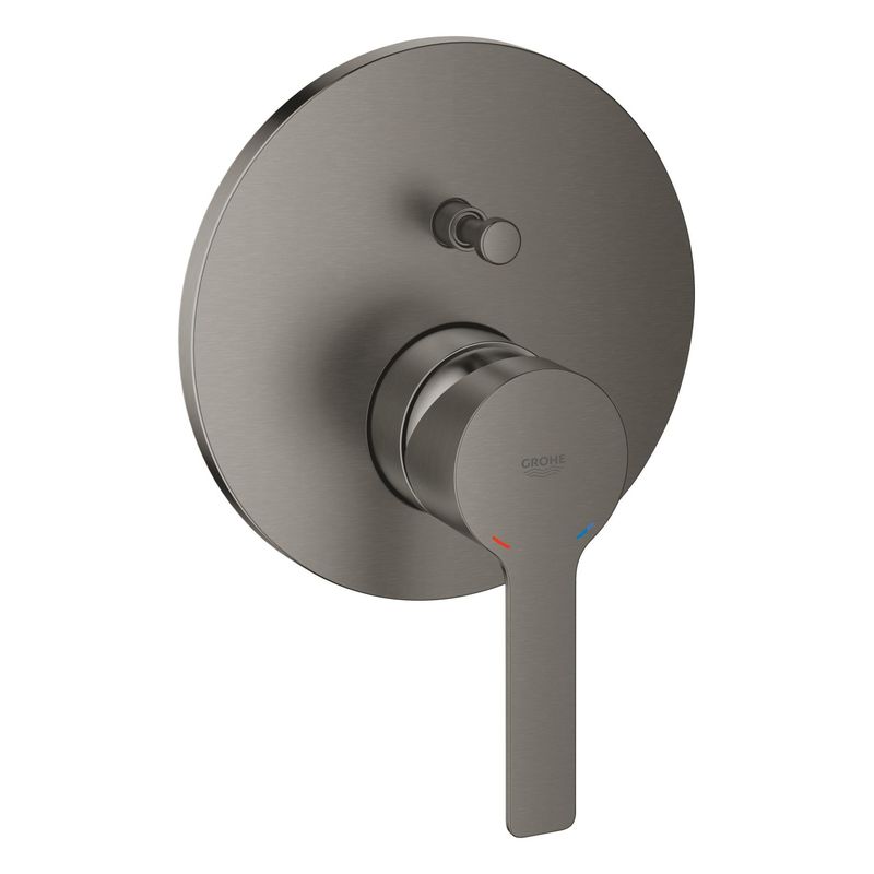 Casa si Gradina - Sanitare - Cazi si cabine de dus - Coloane si seturi de dus - Unitate comanda Grohe 24064AL1, Lineare, 2 iesiri, necesita valva, mat, grafit - Infinity.ro