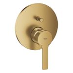 Casa si Gradina - Sanitare - Cazi si cabine de dus - Coloane si seturi de dus - Unitate comanda Grohe 24064GN1, Lineare, 2 functii, diverter, necesita valva, mat, auriu - Infinity.ro