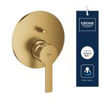 Casa si Gradina - Sanitare - Cazi si cabine de dus - Coloane si seturi de dus - Unitate comanda Grohe 24064GN1, Lineare, 2 functii, diverter, necesita valva, mat, auriu - Infinity.ro