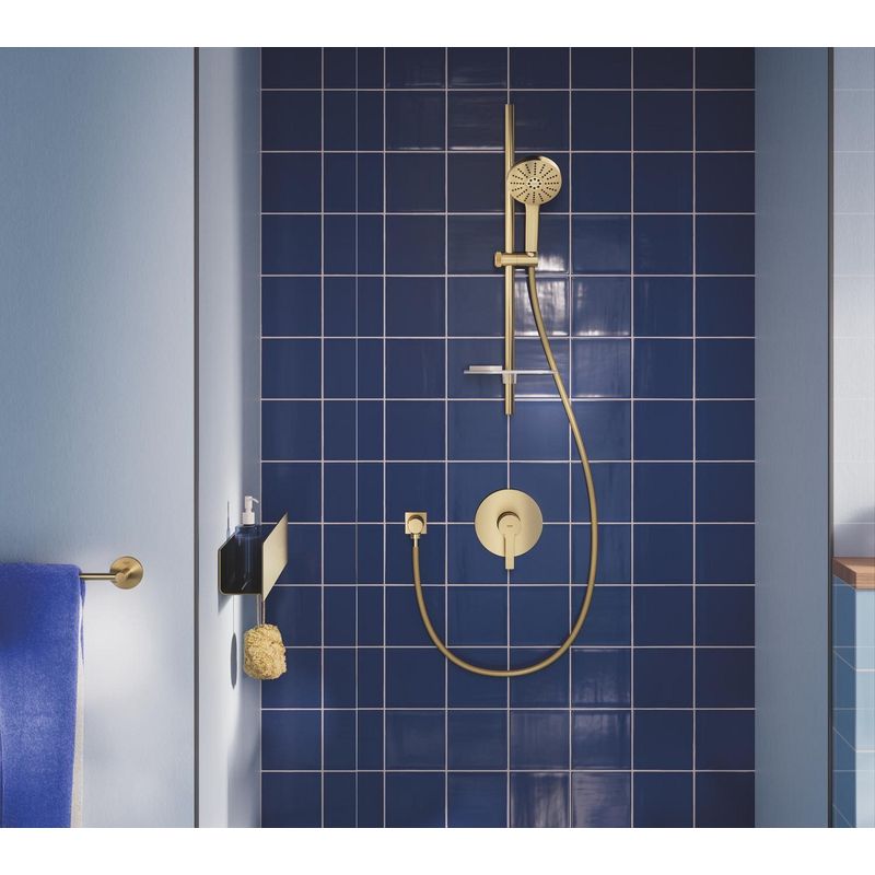 Casa si Gradina - Sanitare - Cazi si cabine de dus - Coloane si seturi de dus - Unitate comanda Grohe 24063GN1, Lineare, 1 functie, necesita valva, mat, auriu - Infinity.ro