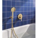 Casa si Gradina - Sanitare - Cazi si cabine de dus - Coloane si seturi de dus - Unitate comanda Grohe 24064GN1, Lineare, 2 functii, diverter, necesita valva, mat, auriu - Infinity.ro