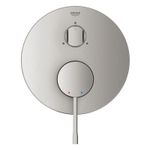 Casa si Gradina - Sanitare - Cazi si cabine de dus - Coloane si seturi de dus - Unitate comanda Grohe 24092DC1, Essence, 1/2'', 3 iesiri, necesita valva, mat, otel - Infinity.ro