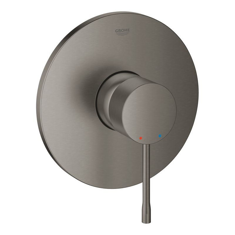 Casa si Gradina - Sanitare - Cazi si cabine de dus - Coloane si seturi de dus - Unitate comanda Grohe 24168AL1, Essence, 1 functie, necesita valva, mat, grafit - Infinity.ro