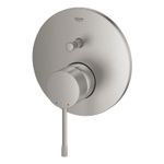 Casa si Gradina - Sanitare - Cazi si cabine de dus - Coloane si seturi de dus - Unitate comanda Grohe 24167DC1, Essence, 2 functii, necesita valva, mat, otel satinat - Infinity.ro