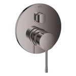 Casa si Gradina - Sanitare - Cazi si cabine de dus - Coloane si seturi de dus - Unitate comanda Grohe 24169A01, Essence, aparenta, 3 iesiri, diverter, necesita valva, lucios, grafit - Infinity.ro
