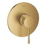 Casa si Gradina - Sanitare - Cazi si cabine de dus - Coloane si seturi de dus - Unitate comanda Grohe 24168GN1, Essence, 1 functie, necesita valva, mat, auriu - Infinity.ro