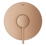Casa si Gradina - Sanitare - Cazi si cabine de dus - Coloane si seturi de dus - Unitate comanda Grohe 24168DL1, Essence, 1 functie, necesita valva, mat, cupru - Infinity.ro