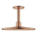 Casa si Gradina - Sanitare - Cazi si cabine de dus - Coloane si seturi de dus - Dus fix Grohe 26477DL0, SmartActive 310 mm, pe tavan, 2 functii, 310 mm, necesita valva, mat, cupru - Infinity.ro