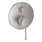 Casa si Gradina - Sanitare - Cazi si cabine de dus - Coloane si seturi de dus - Unitate comanda Grohe 24169DC1, Essence, 3 functii, necesita valva, mat, otel satinat - Infinity.ro