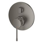 Casa si Gradina - Sanitare - Cazi si cabine de dus - Coloane si seturi de dus - Unitate comanda Grohe 24169AL1, Essence, aparenta, 3 iesiri, diverter, necesita valva, mat, grafit - Infinity.ro