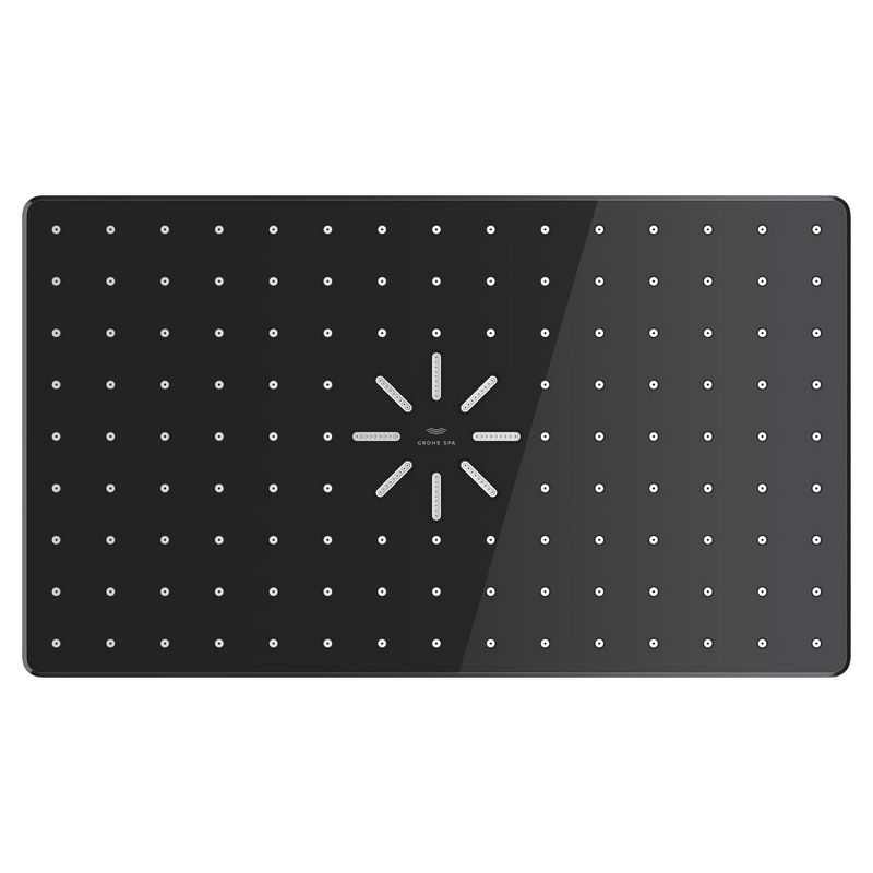Casa si Gradina - Sanitare - Cazi si cabine de dus - Coloane si seturi de dus - Sistem de dus Grohe 100962DL00 SPA Aqua Pure, termostat, palarie dus 400 mm, 3 functii para dus, cupru mat - Infinity.ro