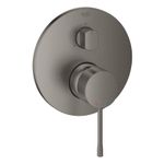 Casa si Gradina - Sanitare - Cazi si cabine de dus - Coloane si seturi de dus - Unitate comanda Grohe 24169AL1, Essence, aparenta, 3 iesiri, diverter, necesita valva, mat, grafit - Infinity.ro