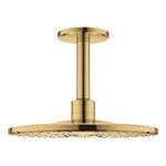 Casa si Gradina - Sanitare - Cazi si cabine de dus - Coloane si seturi de dus - Dus fix Grohe 26477GL0, SmartActive 310 mm, pe tavan, 2 functii, 310 mm, necesita valva, lucios, auriu - Infinity.ro
