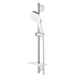 Casa si Gradina - Sanitare - Cazi si cabine de dus - Coloane si seturi de dus - Coloana dus Grohe 26577LS0, SmartActive 130, 600 mm, 3 functii, etajera, crom - Infinity.ro