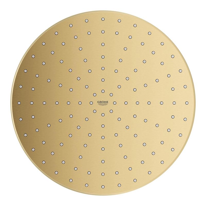 Casa si Gradina - Sanitare - Cazi si cabine de dus - Coloane si seturi de dus - Dus fix Grohe 26558GN0, Rainshower 310, pe perete, 310 mm, 1 functie, mat, auriu - Infinity.ro