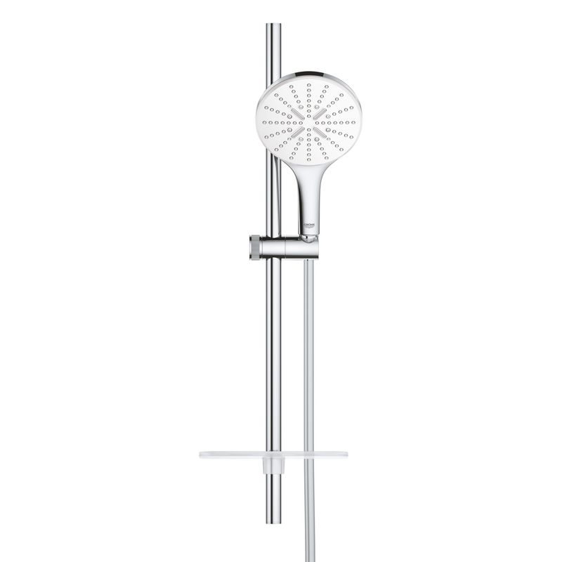 Casa si Gradina - Sanitare - Cazi si cabine de dus - Coloane si seturi de dus - Coloana dus Grohe 26592LS0, SmartActive 150, 600 mm, 3 functii, etajera, crom - Infinity.ro