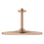 Casa si Gradina - Sanitare - Cazi si cabine de dus - Coloane si seturi de dus - Dus fix Grohe 26560DL0, Rainshower 310, pe tavan, 310 mm, 1 functie, mat, cupru - Infinity.ro