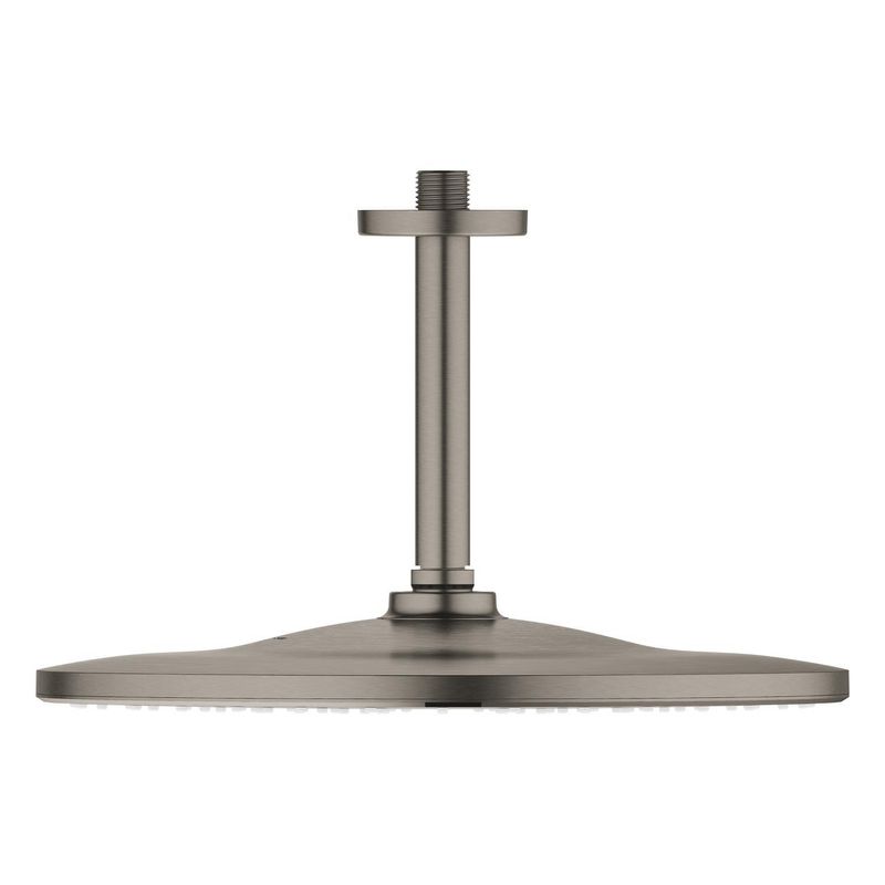 Casa si Gradina - Sanitare - Cazi si cabine de dus - Coloane si seturi de dus - Dus fix Grohe 26560AL0, Rainshower 310, pe tavan, 310 mm, 1 functie, mat, grafit - Infinity.ro