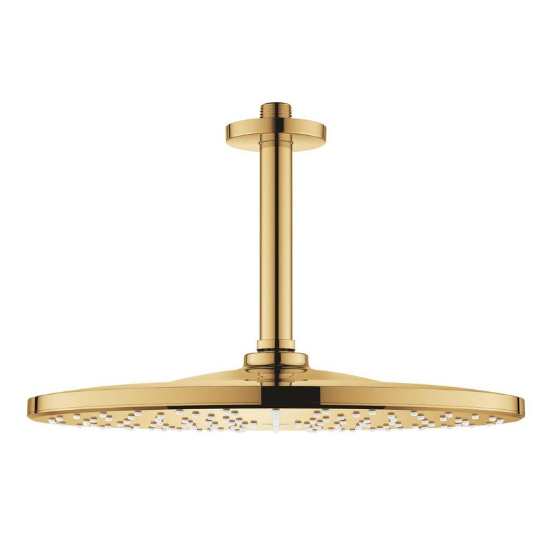 Casa si Gradina - Sanitare - Cazi si cabine de dus - Coloane si seturi de dus - Dus fix Grohe 26560GL0, Rainshower 310, pe tavan, 310 mm, 1 functie, lucios, auriu - Infinity.ro
