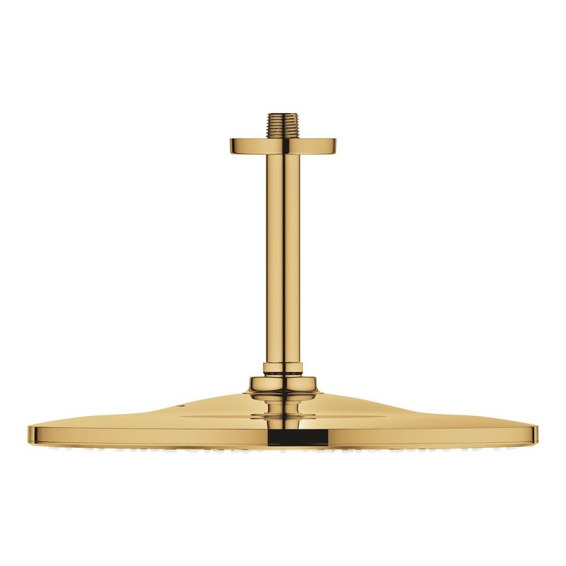 Casa si Gradina - Sanitare - Cazi si cabine de dus - Coloane si seturi de dus - Dus fix Grohe 26560GL0, Rainshower 310, pe tavan, 310 mm, 1 functie, lucios, auriu - Infinity.ro