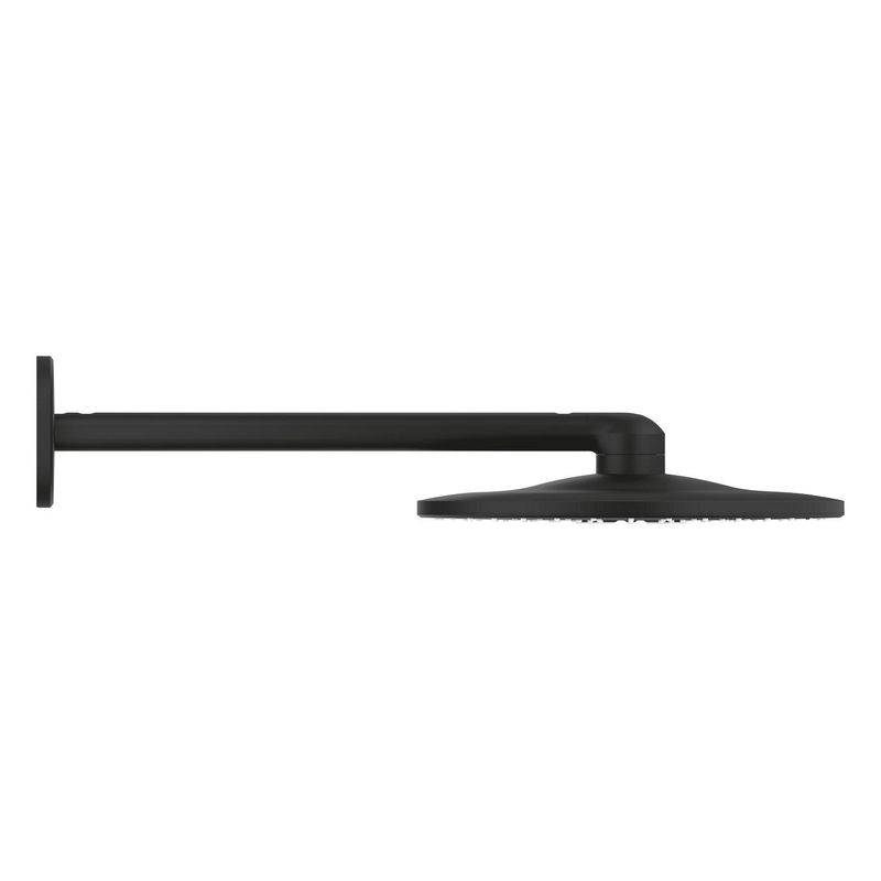 Casa si Gradina - Sanitare - Cazi si cabine de dus - Coloane si seturi de dus - Dus fix Grohe 22123KF0, Rainshower SmartActive 310, 2 functii, 310 mm, necesita valva, mat, negru - Infinity.ro